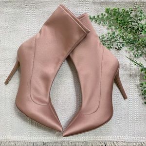 Topshop High Heel Sock Boots